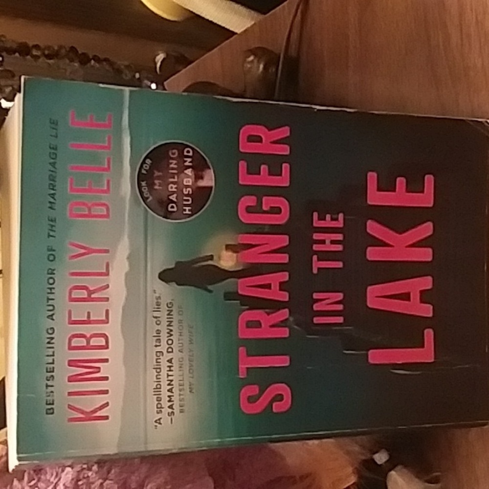 stranger in the lake by Kimberly Belle  paperback book